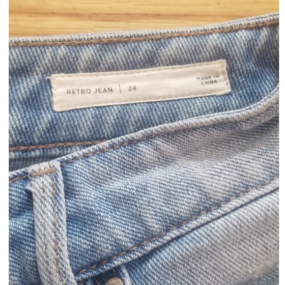 Pacsun - Rework Blue Patch and Repair Retro Jeans - Picture 5 of 10